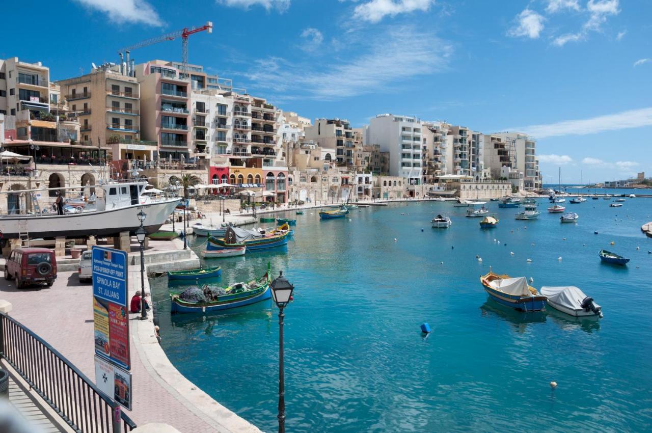 Modern 1Br Apartment, Central Location Sliema Exterior foto
